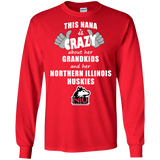This Nana Is Crazy About Her Grandkids And Her Northern Illinois Huskies T Shirts