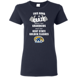 This Nana Is Crazy About Her Grandkids And Her Kent State Golden Flashes T Shirts