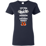 This Nana Is Crazy About Her Grandkids And Her Cincinnati Bengals T Shirts
