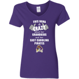 This Nana Is Crazy About Her Grandkids And Her East Carolina Pirates T Shirts