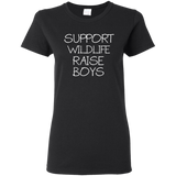 Support Wildlife Raise Boys T Shirts V4