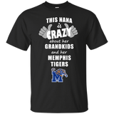This Nana Is Crazy About Her Grandkids And Her Memphis Tigers T Shirts