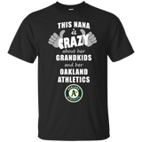This Nana Is Crazy About Her Grandkids And Her Oakland Athletics T Shirts