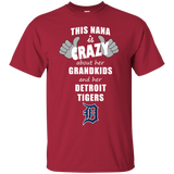This Nana Is Crazy About Her Grandkids And Her Detroit Tigers T Shirts