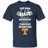 This Nana Is Crazy About Her Grandkids And Her Tennessee Volunteers T Shirts