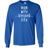 Mama Wife Blessed Life T Shirts V3