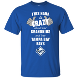 This Nana Is Crazy About Her Grandkids And Her Tampa Bay Rays T Shirts