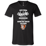 This Nana Is Crazy About Her Grandkids And Her Bowling Green Falcons T Shirts