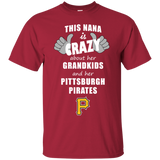 This Nana Is Crazy About Her Grandkids And Her Pittsburgh Pirates T Shirts