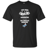 This Nana Is Crazy About Her Grandkids And Her Los Angeles Dodgers T Shirts