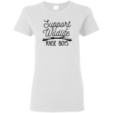 Support Wildlife Raise Boys T Shirts V3