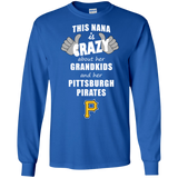 This Nana Is Crazy About Her Grandkids And Her Pittsburgh Pirates T Shirts