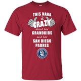This Nana Is Crazy About Her Grandkids And Her San Diego Padres T Shirts