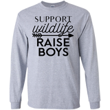 Support Wildlife Raise Boys T Shirts V1