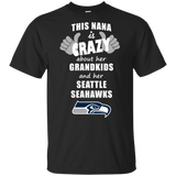 This Nana Is Crazy About Her Grandkids And Her Seattle Seahawks T Shirts