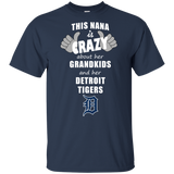 This Nana Is Crazy About Her Grandkids And Her Detroit Tigers T Shirts