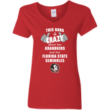 This Nana Is Crazy About Her Grandkids And Her Florida State Seminoles T Shirts