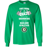 This Nana Is Crazy About Her Grandkids And Her Oakland Athletics T Shirts