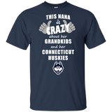 This Nana Is Crazy About Her Grandkids And Her Connecticut Huskies T Shirts