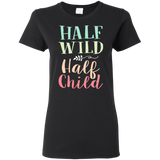 Half Wild Half Child T Shirts V4