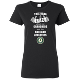 This Nana Is Crazy About Her Grandkids And Her Oakland Athletics T Shirts