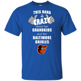 This Nana Is Crazy About Her Grandkids And Her Baltimore Orioles T Shirts