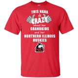 This Nana Is Crazy About Her Grandkids And Her Northern Illinois Huskies T Shirts