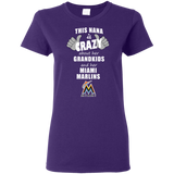 This Nana Is Crazy About Her Grandkids And Her Miami Marlins T Shirts