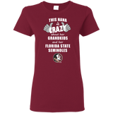 This Nana Is Crazy About Her Grandkids And Her Florida State Seminoles T Shirts