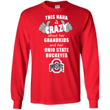 This Nana Is Crazy About Her Grandkids And Her Ohio State Buckeyes T Shirts