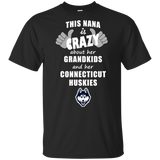 This Nana Is Crazy About Her Grandkids And Her Connecticut Huskies T Shirts