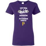 This Nana Is Crazy About Her Grandkids And Her Pittsburgh Pirates T Shirts