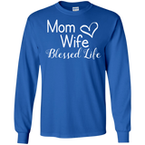 Mama Wife Blessed Life T Shirts V4