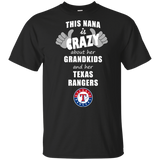 This Nana Is Crazy About Her Grandkids And Her Texas Rangers T Shirts