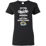 This Nana Is Crazy About Her Grandkids And Her Kent State Golden Flashes T Shirts