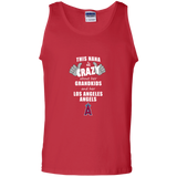 This Nana Is Crazy About Her Grandkids And Her Los Angeles Angels T Shirts