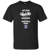 This Nana Is Crazy About Her Grandkids And Her Minnesota Twins T Shirts