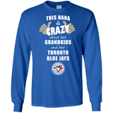 This Nana Is Crazy About Her Grandkids And Her Toronto Blue Jays T Shirts