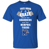 This Nana Is Crazy About Her Grandkids And Her Memphis Tigers T Shirts