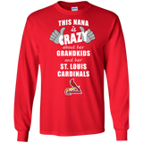 This Nana Is Crazy About Her Grandkids And Her St. Louis Cardinals T Shirts
