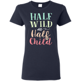 Half Wild Half Child T Shirts V4