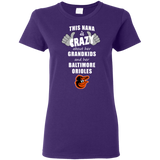 This Nana Is Crazy About Her Grandkids And Her Baltimore Orioles T Shirts