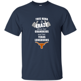This Nana Is Crazy About Her Grandkids And Her Texas Longhorns T Shirts