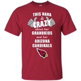 This Nana Is Crazy About Her Grandkids And Her Arizona Cardinals T Shirts