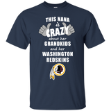 This Nana Is Crazy About Her Grandkids And Her Washington Redskins T Shirts