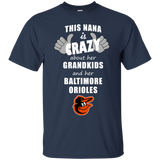 This Nana Is Crazy About Her Grandkids And Her Baltimore Orioles T Shirts