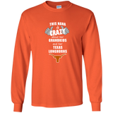 This Nana Is Crazy About Her Grandkids And Her Texas Longhorns T Shirts