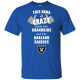 This Nana Is Crazy About Her Grandkids And Her Oakland Raiders T Shirts