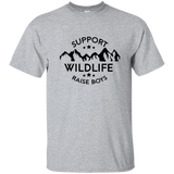 Support Wildlife Raise Boys T Shirts V2