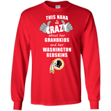 This Nana Is Crazy About Her Grandkids And Her Washington Redskins T Shirts